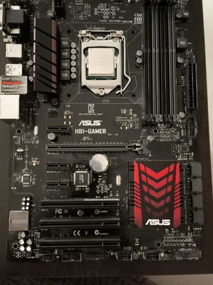 ASUS H81-GAMER and Intel i3-4170 bundle used