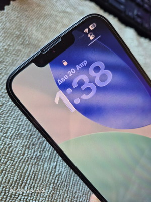 iPhone 13 128GB σαν καινούργιο, μπαταρία 98%, μπλε, dual SIM με θήκη και γυαλί Spigen