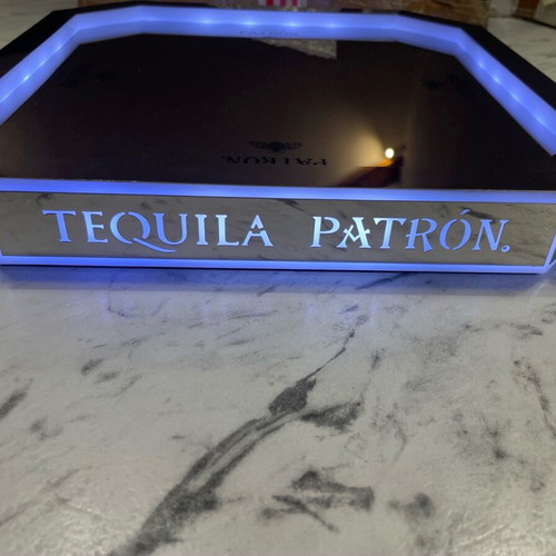 Patron LED tray new with charger, size 33.5x4cm