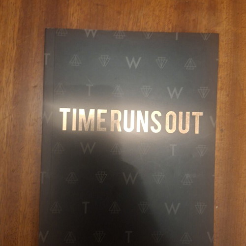 Time Runs Out notebook unused