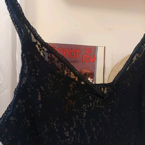 Dark Fairy Inspired Black Lace Bodysuit like new