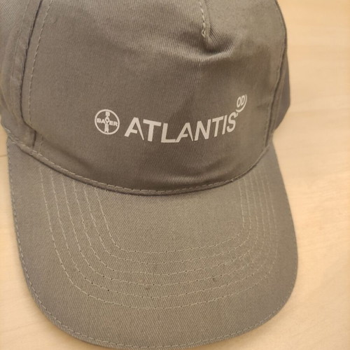 Advertising hat new for agricultural work, gray, size L
