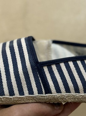 H&M Espadrilles Size 42 New Nautical Style