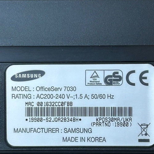 Samsung OfficeServ 7030 phone system like new, 6 devices, ISDN lines