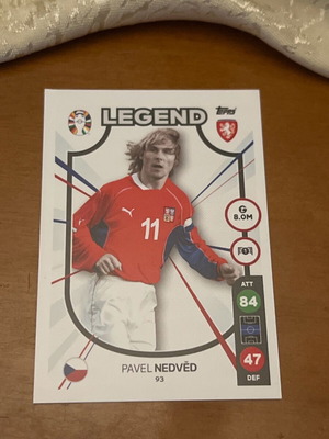 Legend Κάρτα Pavel Nedved καινούργιο