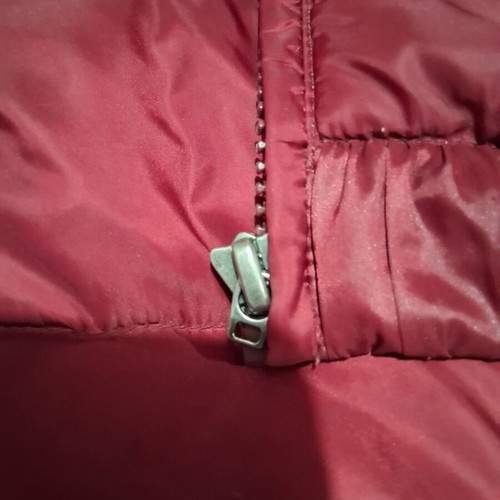 Guess down jacket, burgundy, size S