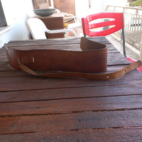 Bass leather strap like new, German quality