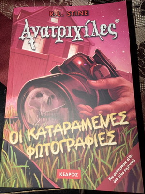 Goosebumps 4 The Cursed Photographs book like new