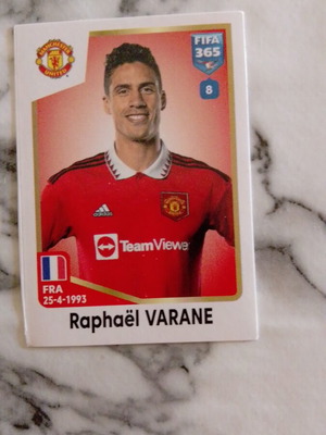 Panini FIFA 365 sticker Raphaël Varane new