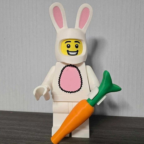 Large Easter bunny miniature 15cm new, 3D printed
