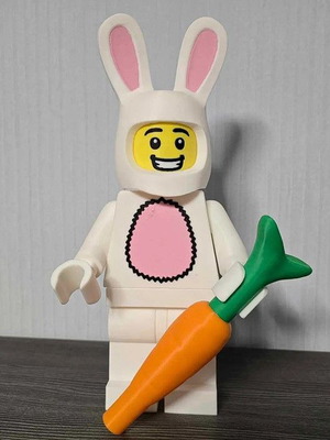 Large Easter bunny miniature 15cm new, 3D printed
