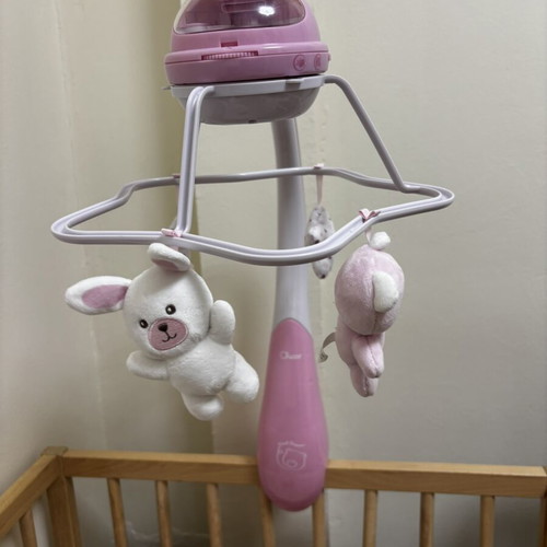 Mobile Chico with remote control, sounds and rainbow light