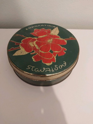 Tin collectible used