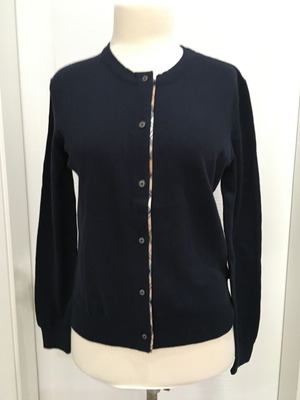 Barbour Cardigan Blue New S/M