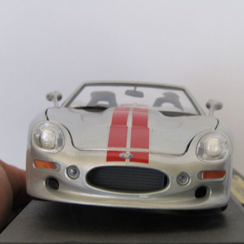 Bburago Shelby Series 1 1999 model like new with original box and base