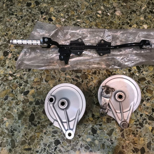 Honda GLX and C50 driver footpegs new, foldable