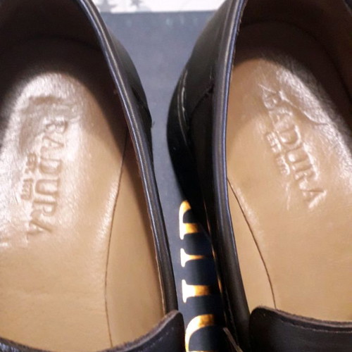 Badura loafers brown like new, leather, size 41