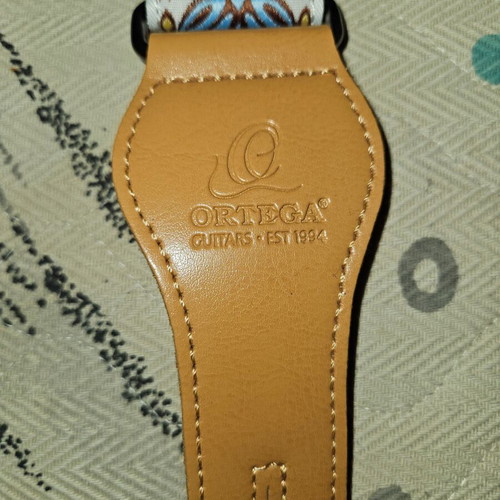Ortega guitar strap new with distinctive colors