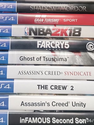 PlayStation 4 комплект игри употребявани, екшън приключенски бойни