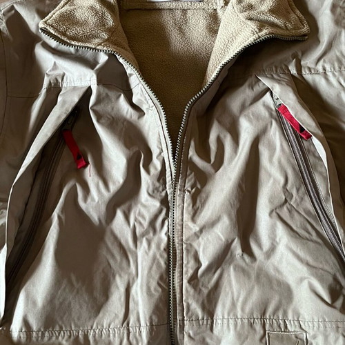 Nautica Competition Double Face beige, size L, like new