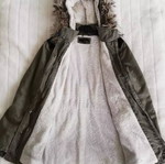 Khaki/olive jacket used, size M/38