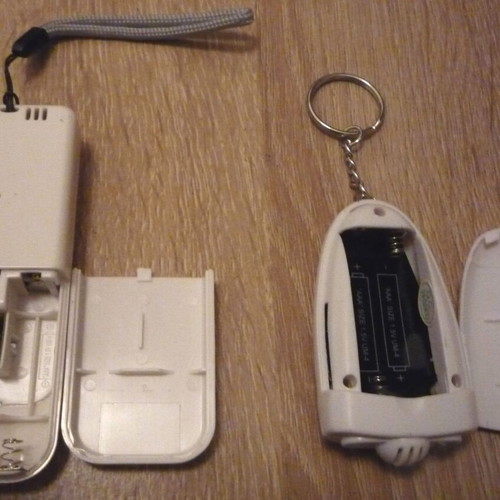 Alcohol Tester Set like new with keychain and portable device