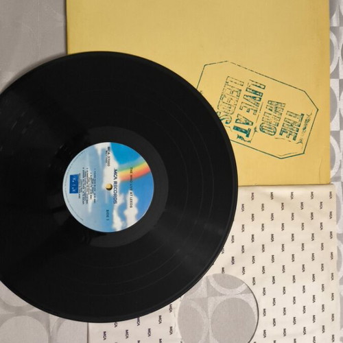 The Who vinyl records used, Tommy, Live at Leeds, Who are you, Who's next
