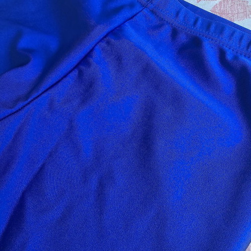 Shiny high-waisted leggings blue, like new, size S