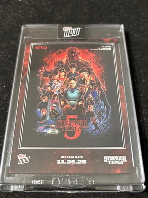 Stranger Things Topps Now collectible cards