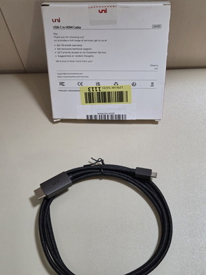 Uni USB-C to HDMI cable model UA40