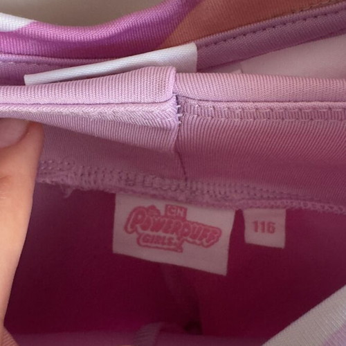 Power Puff Girls active set size 116 cm like new