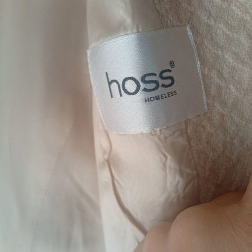 Hoss Intropia wool women's coat like new, beige, size L