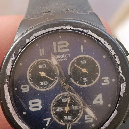 Swatch watch used, unknown if working