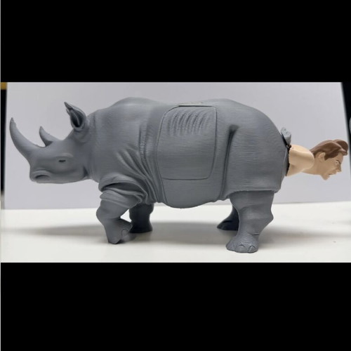 Ace Ventura Rhino Scene Pencil Holder new