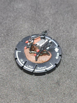 Mechwarrior LRM Battery #006 Veteran like new
