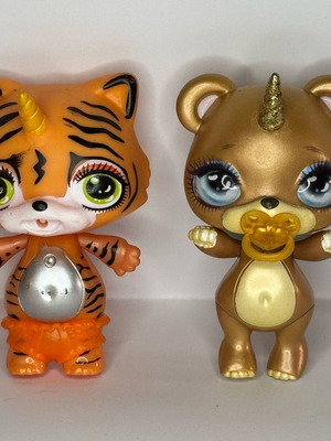 Poopsie figures like new, pack of 2 pieces