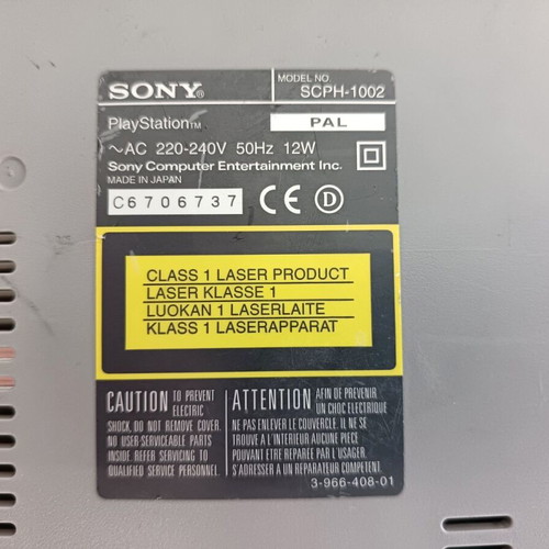 Sony PlayStation 1 SCPH-1002 console like new with original controller and memory card