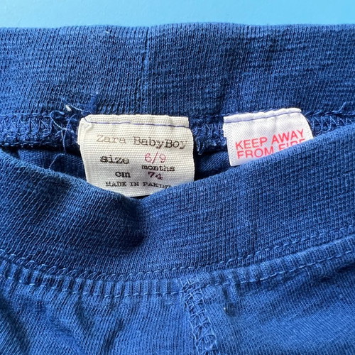 Zara baby shorts for boy 6-9 months