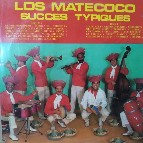 Los Matecoco Succes Typiques double vinyl like new, two discs