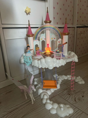 Playmobil Princess Magic Παλάτι Του Ουράνιου Τόξου σαν καινούργιο