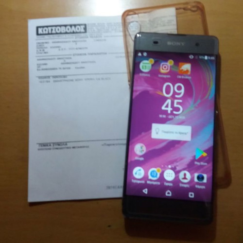 Κινητό Sony XA μεταχειρισμένο, Graphite Black, 16GB, Android