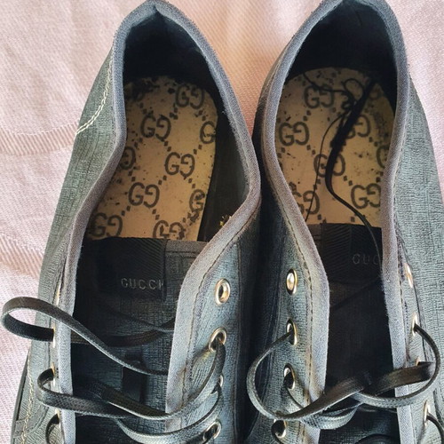 Gucci sneakers used, black, size 41