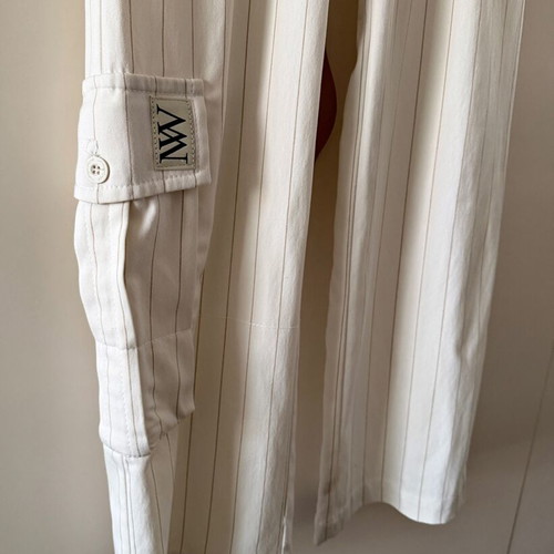 Negative Wear set like new, size S, beige oversize vest and loose pants