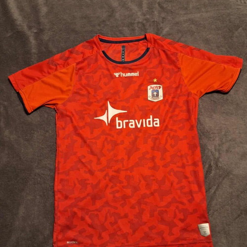 AGF Aarhus Mustapha Bundu #19 Football Jersey used, 2021/2022 season