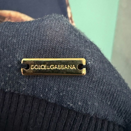 Dolce & Gabbana cardigan used with coin print, dark blue