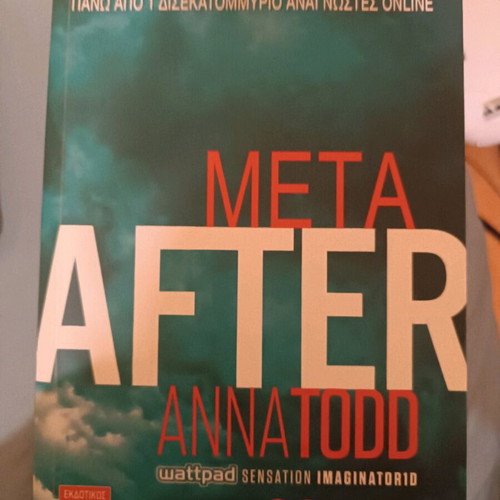 After by Anna Todd book like new