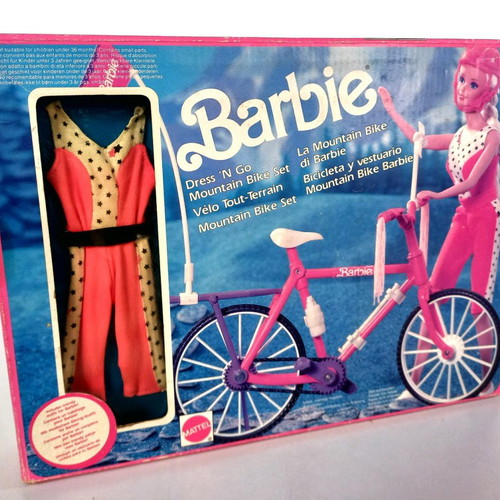 Barbie Dress & Go Mountain Bike Set 1991 new, Mattel