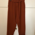 Celestino airy terracotta pants size XL like new