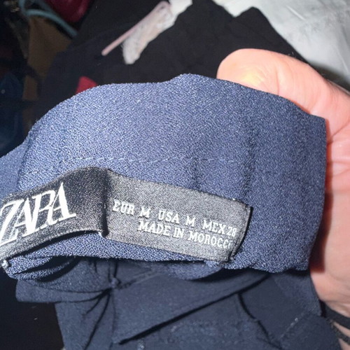Zara blue salopette size M like new
