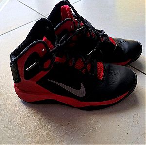 Unisex Μποτάκια αθλητικό Μαύρο κοκκινο Nike Νο 36